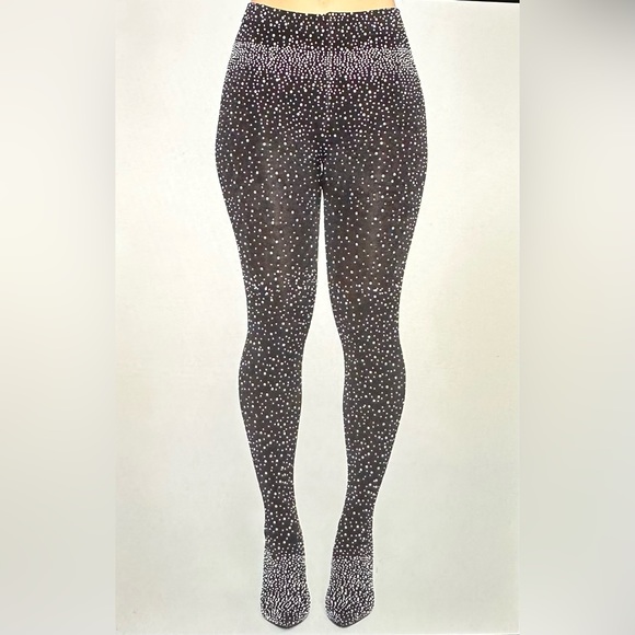 Black 4.5 in Stiletto Heel with Built in Pant - Picture 3 of 5